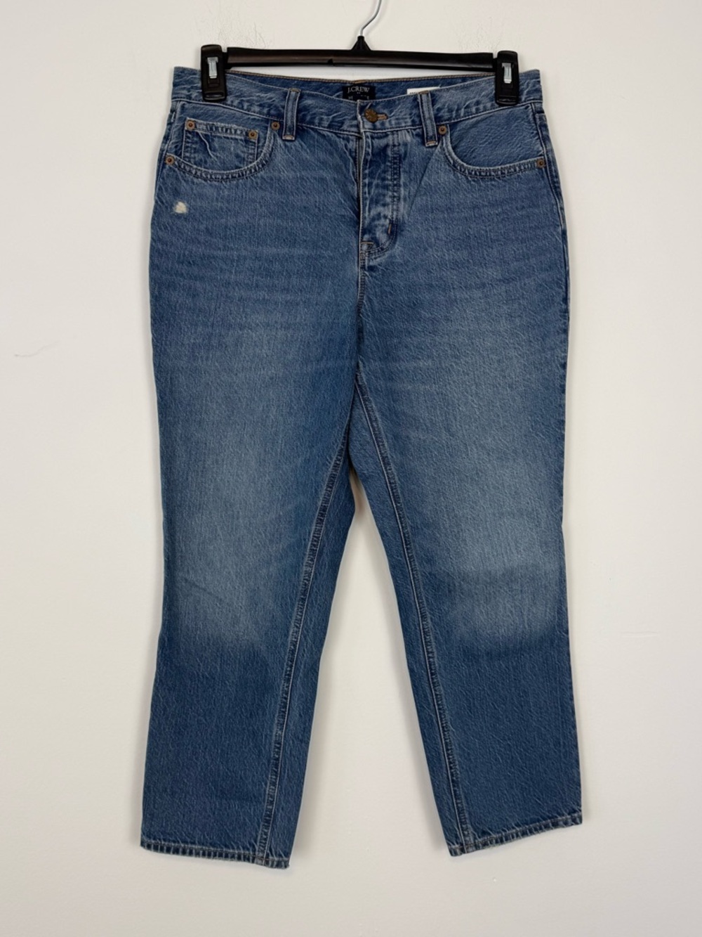 J. Crew Petite Premium Edition High Rise Straight Leg Jeans. Size 29P.